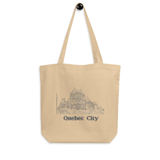 Quebec City Wanderlust Tote Bag