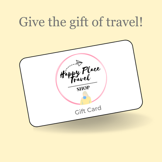 Happy Place Travel Shop Gift Card